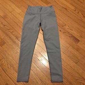 Light Gray Fabletics leggings.